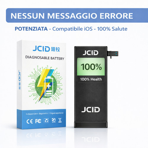 Batteria jcid messaggio - jcid, no